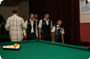   " " ( )